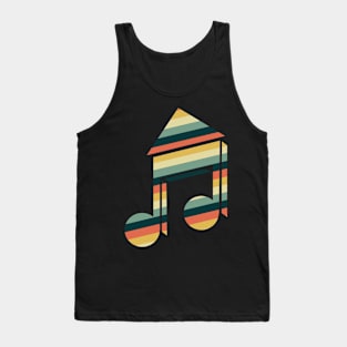 'Retro House Music' Awesome Music Vintage Gift Tank Top